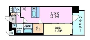 プレサンス心斎橋ニストの物件間取画像